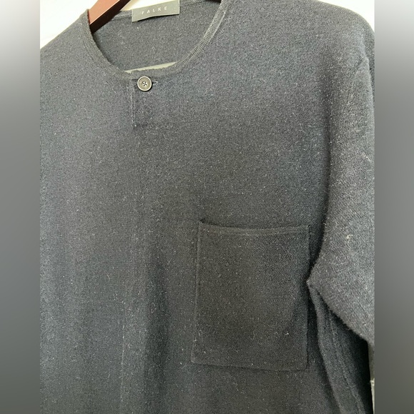 Falke Merino Wool Henley - Picture 3 of 4